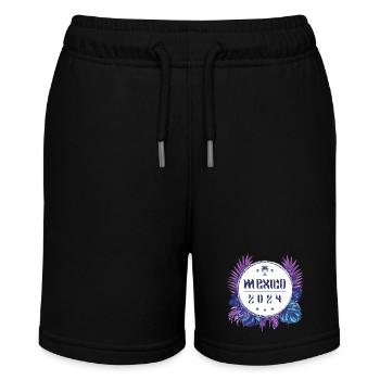 Mexico 2024 - Stanley/Stella MINI BOLTER Organic Teen Jogging Shorts - black - Front