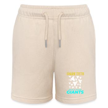 Haifischzähne Sammler Fossilienjagd Paläontologie - Stanley/Stella Teenager Bio-Joggingshorts MINI BOLTER - Natur - Vorne