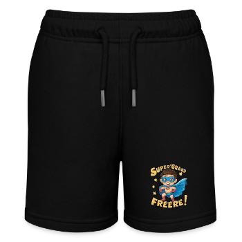 Super grand frere - Short bio MINI BOLTER Stanley/Stella Ado - noir - Devant