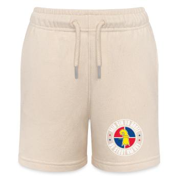 BASEL - Stanley/Stella Teenager Bio-Joggingshorts MINI BOLTER - Natur - Vorne
