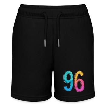 96 Symbole numérique - Short bio MINI BOLTER Stanley/Stella Ado - noir - Devant