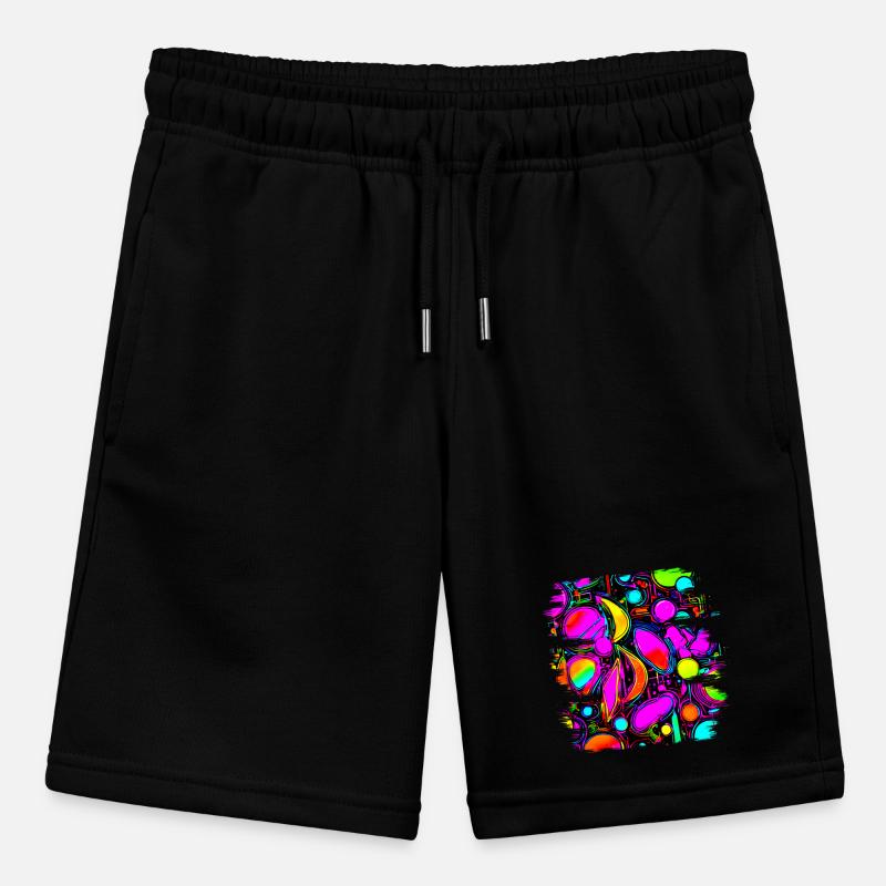 Neon Creative Cyberglow Modern Style Stanley/Stella MINI BOLTER Organic Teen Jogging Shorts