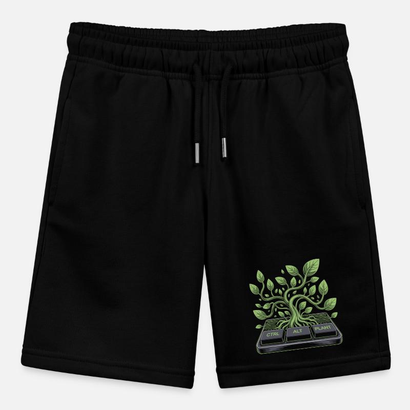 ctrl alt plant Garten Design Stanley/Stella Teenager Bio-Joggingshorts MINI BOLTER