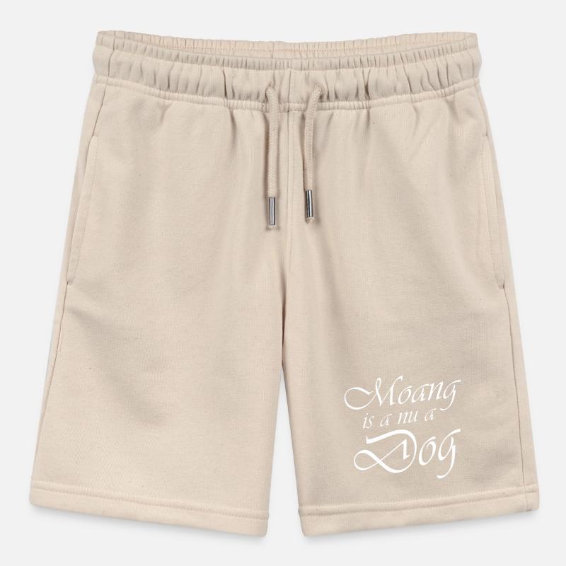 Moang white Stanley/Stella MINI BOLTER Organic Teen Jogging Shorts