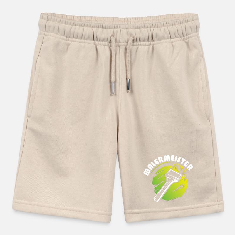 Master Painter Symbol Logo Operation Colors Painter Stanley/Stella MINI BOLTER Organic Teen Jogging Shorts