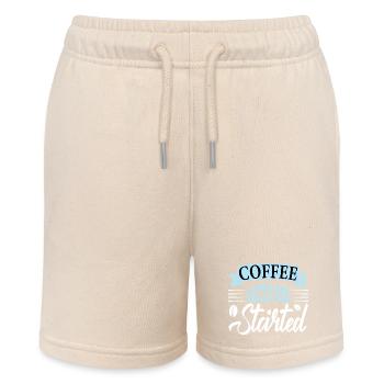 coffee gets me started - Stanley/Stella Teenager Bio-Joggingshorts MINI BOLTER - Natur - Vorne