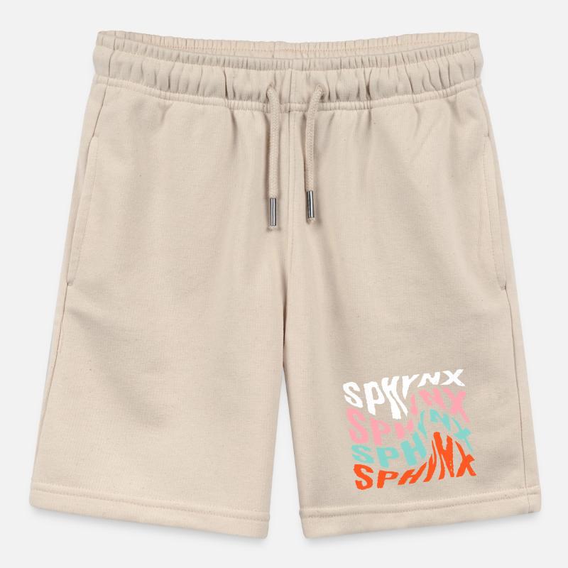 SPHYNX-Katze Stanley/Stella Teenager Bio-Joggingshorts MINI BOLTER