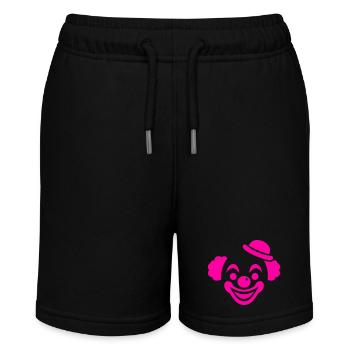 Motif du clown rose - Short bio MINI BOLTER Stanley/Stella Ado - noir - Devant