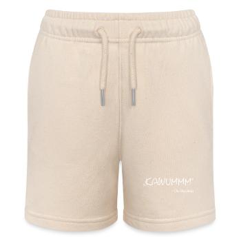 Physiker, Spruch für Nerds, Kawumm, The Big Bang - Stanley/Stella Teenager Bio-Joggingshorts MINI BOLTER - Natur - Vorne