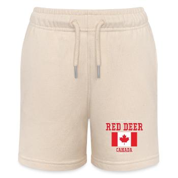 Red Deer - Stanley/Stella Teenager Bio-Joggingshorts MINI BOLTER - Natur - Vorne