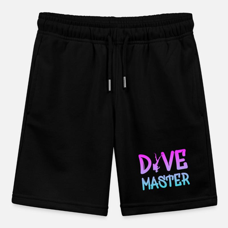 Dive Master Divemaster Tauchlehrer Stanley/Stella Teenager Bio-Joggingshorts MINI BOLTER