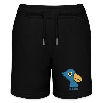 Oiseau à bec-en-sabot Ornithologue Forêt I Cadeau - Short bio MINI BOLTER Stanley/Stella Ado - noir - Devant