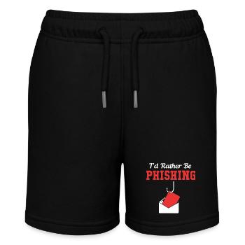 Cybersecurity Cyber Programmierer Hacker - Stanley/Stella Teenager Bio-Joggingshorts MINI BOLTER - Schwarz - Vorne