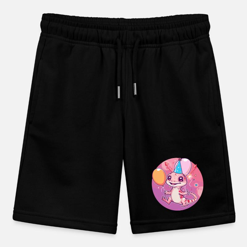 Echse Geburtstag Comic Stanley/Stella Teenager Bio-Joggingshorts MINI BOLTER