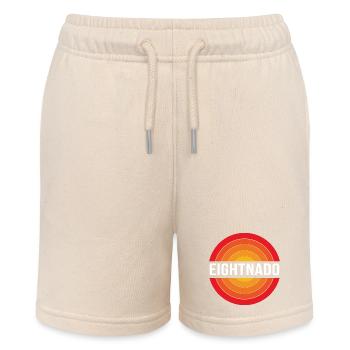 Tornado Geburtstag Kindergeburtstag - Stanley/Stella Teenager Bio-Joggingshorts MINI BOLTER - Natur - Vorne