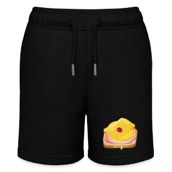 Ananas,fromage,jambon et pain grillé -Toast Hawaii - Short bio MINI BOLTER Stanley/Stella Ado - noir - Devant