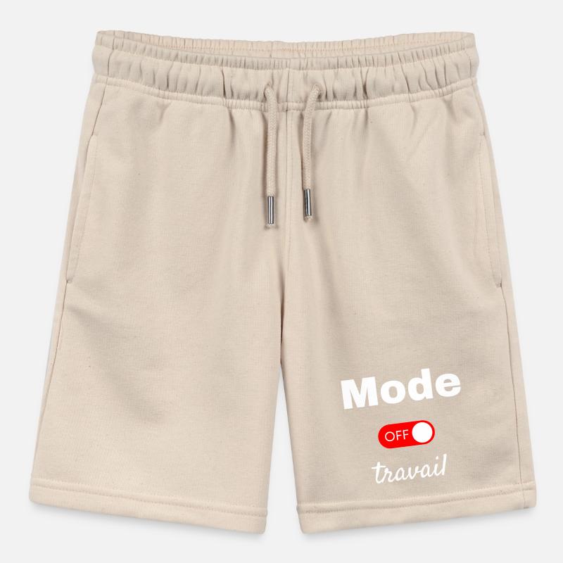 Off work mode Stanley/Stella MINI BOLTER Organic Teen Jogging Shorts