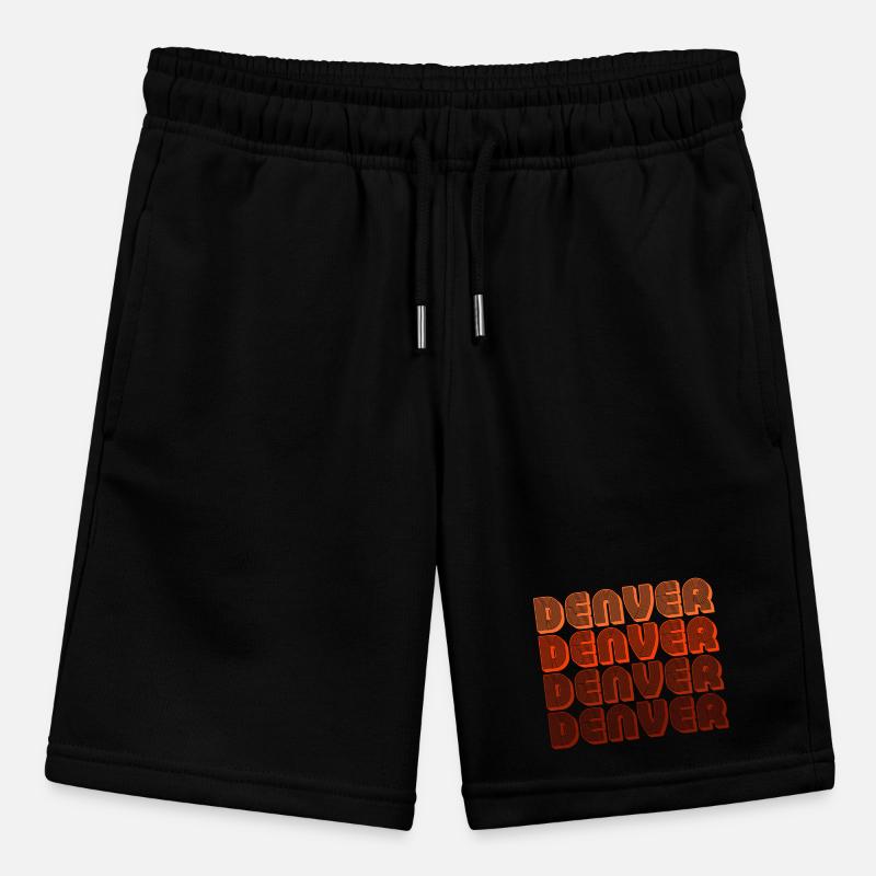 Denver Gradient Retro Muster Stanley/Stella Teenager Bio-Joggingshorts MINI BOLTER