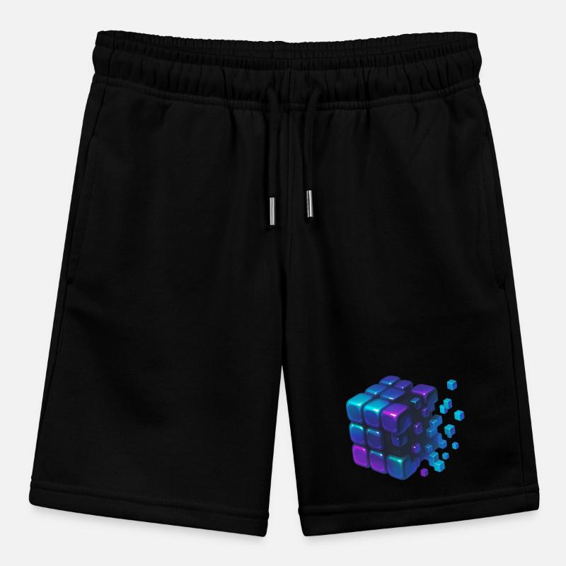 Digital Cube Explosion Stanley/Stella Teenager Bio-Joggingshorts MINI BOLTER
