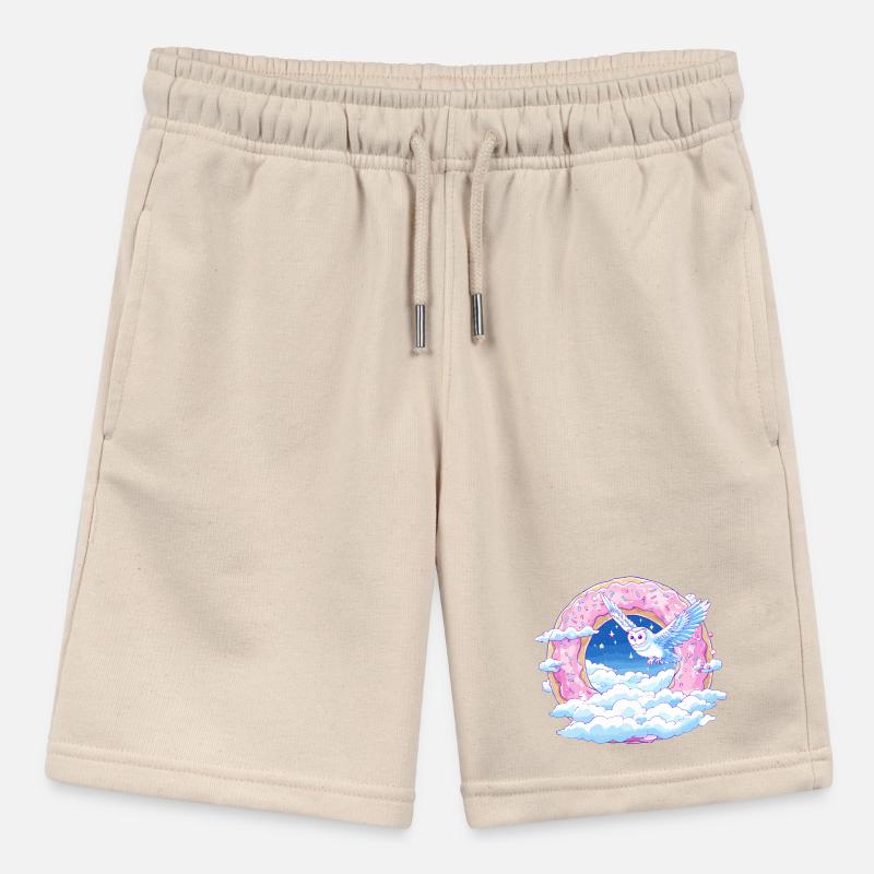 DonutHimmel Eulenflug Stanley/Stella Teenager Bio-Joggingshorts MINI BOLTER