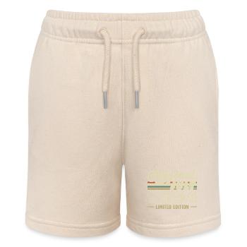 Juli 2004 Original Geburtstagsgeschenk 2004 - Stanley/Stella Teenager Bio-Joggingshorts MINI BOLTER - Natur - Vorne