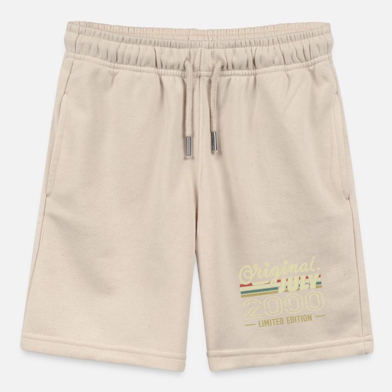 Juli 2000 Original 2000 Geburtstagsgeschenk Stanley/Stella Teenager Bio-Joggingshorts MINI BOLTER