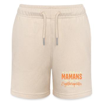 Die besten Mütter sind Ergotherapeuten - Stanley/Stella Teenager Bio-Joggingshorts MINI BOLTER - Natur - Vorne