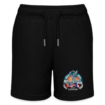 D DAY 80. Jahrestag Omaha Beach Normandie - Stanley/Stella Teenager Bio-Joggingshorts MINI BOLTER - Schwarz - Vorne