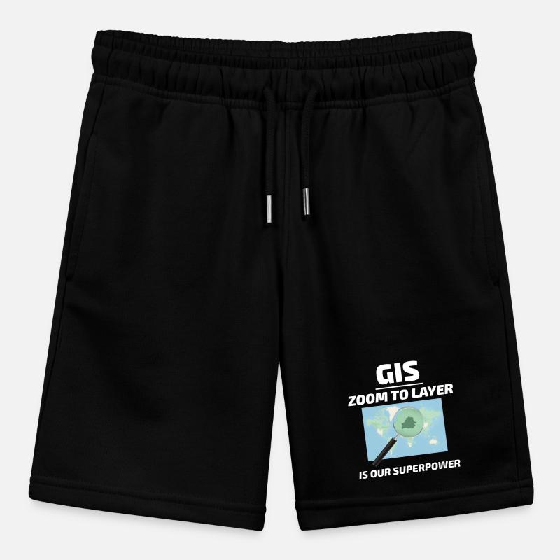 GIS Zoom to Layer Mapping Geospatial Tech Stanley/Stella Teenager Bio-Joggingshorts MINI BOLTER