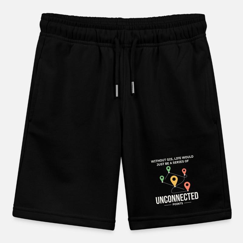 GIS Unconnected Points Map Data Analysis Stanley/Stella MINI BOLTER Organic Teen Jogging Shorts