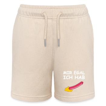 Je m’en fiche, j’ai un saucisson - Short bio MINI BOLTER Stanley/Stella Ado - écru doux - Devant