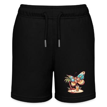 Vacances d’été à la plage Butterfly - Short bio MINI BOLTER Stanley/Stella Ado - noir - Devant