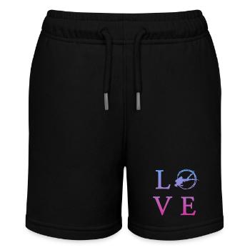 tauchen - Stanley/Stella Teenager Bio-Joggingshorts MINI BOLTER - Schwarz - Vorne