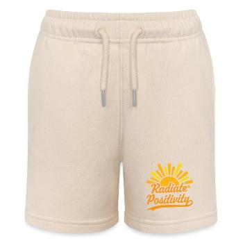 Radiate Positivity - Stanley/Stella MINI BOLTER Organic Teen Jogging Shorts - soft Ecru - Front