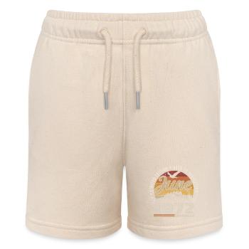Juni 1972 Geschenk zum 53. Jahrestag Juni 1972 Retro - Stanley/Stella Teenager Bio-Joggingshorts MINI BOLTER - Natur - Vorne