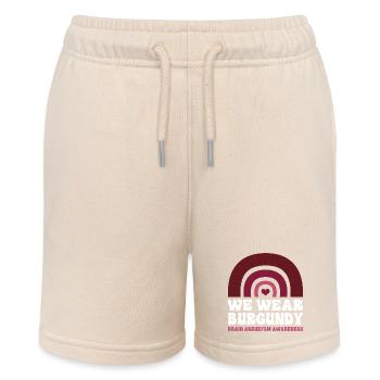 Aneurysm Brain - Stanley/Stella MINI BOLTER Organic Teen Jogging Shorts - soft Ecru - Front
