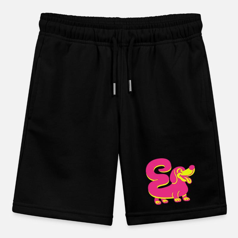 Super teckel dans le style pop art Short bio MINI BOLTER Stanley/Stella Ado