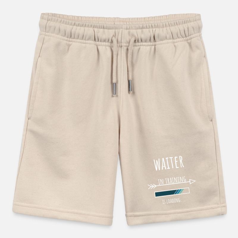 Waiter Geschenk Beruf Ausbildung Kellner Stanley/Stella Teenager Bio-Joggingshorts MINI BOLTER