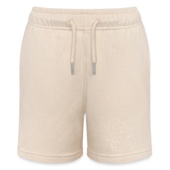 Heart sparks in the rain of stars - Stanley/Stella MINI BOLTER Organic Teen Jogging Shorts - soft Ecru - Front