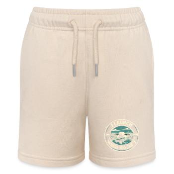Unerreichbar starten | Kajak Angeln - Stanley/Stella Teenager Bio-Joggingshorts MINI BOLTER - Natur - Vorne