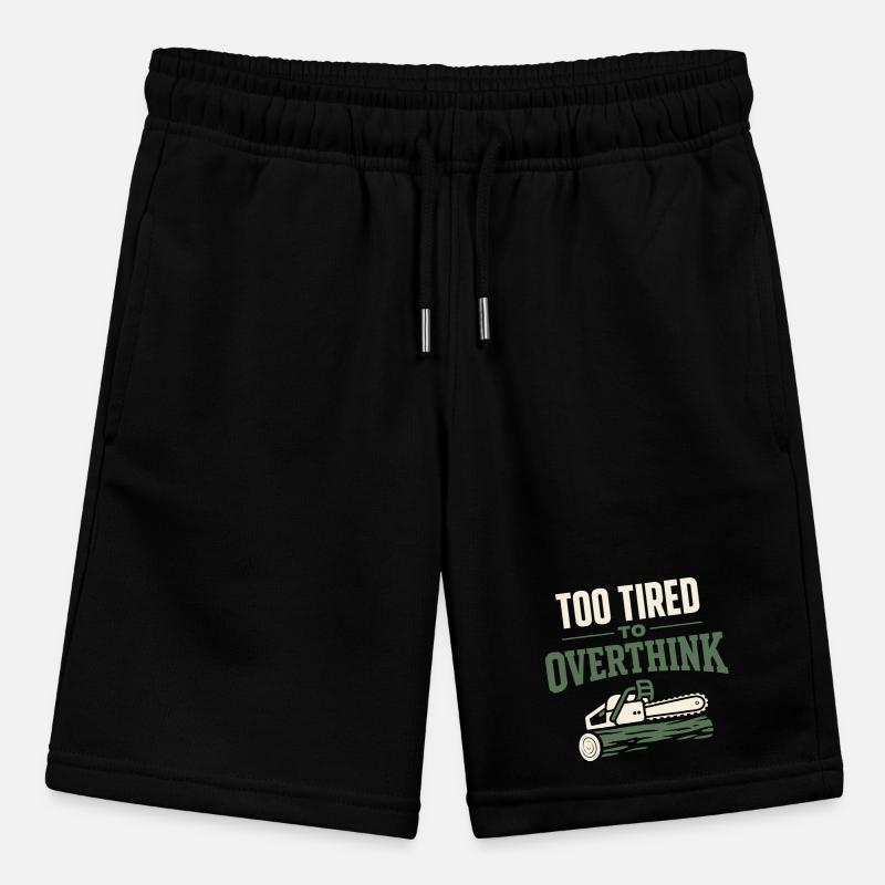 lumberjack therapy, logger therapy humor, Stanley/Stella MINI BOLTER Organic Teen Jogging Shorts