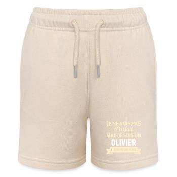 Je Ne Suis Pas Parfait Mais Je Suis Un Olivier ... - Short bio MINI BOLTER Stanley/Stella Ado - écru doux - Devant