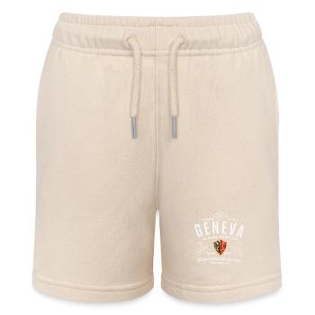 Geneva sailing supplies - Stanley/Stella MINI BOLTER Organic Teen Jogging Shorts - soft Ecru - Front