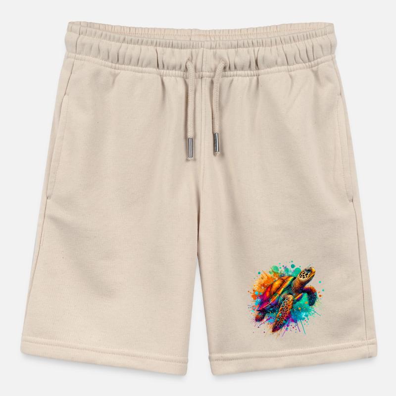 Turtle Stanley/Stella MINI BOLTER Organic Teen Jogging Shorts
