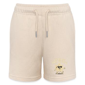 Blatt der Party Happy Fall Ernte Herbstblatt - Stanley/Stella Teenager Bio-Joggingshorts MINI BOLTER - Natur - Vorne