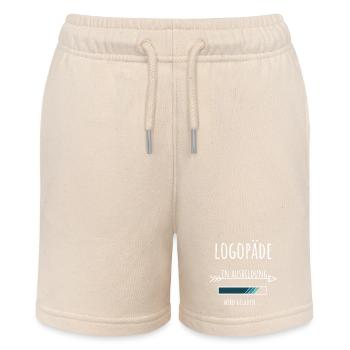 Speech Therapy Studies Profession Training Speech Therapist - Stanley/Stella MINI BOLTER Organic Teen Jogging Shorts - soft Ecru - Front