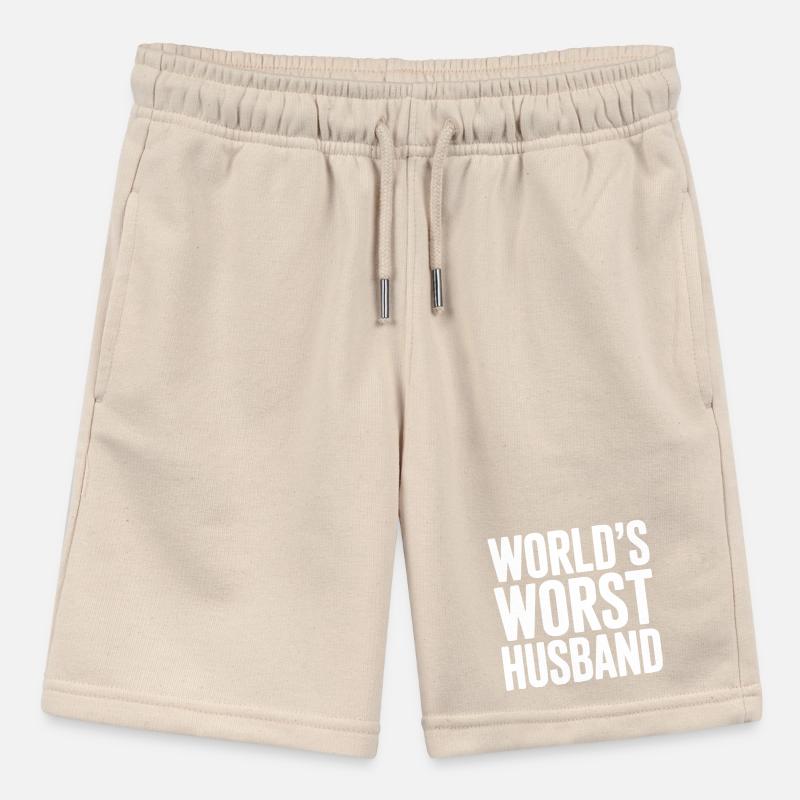 Der schlimmste Ehemann der Welt Stanley/Stella Teenager Bio-Joggingshorts MINI BOLTER