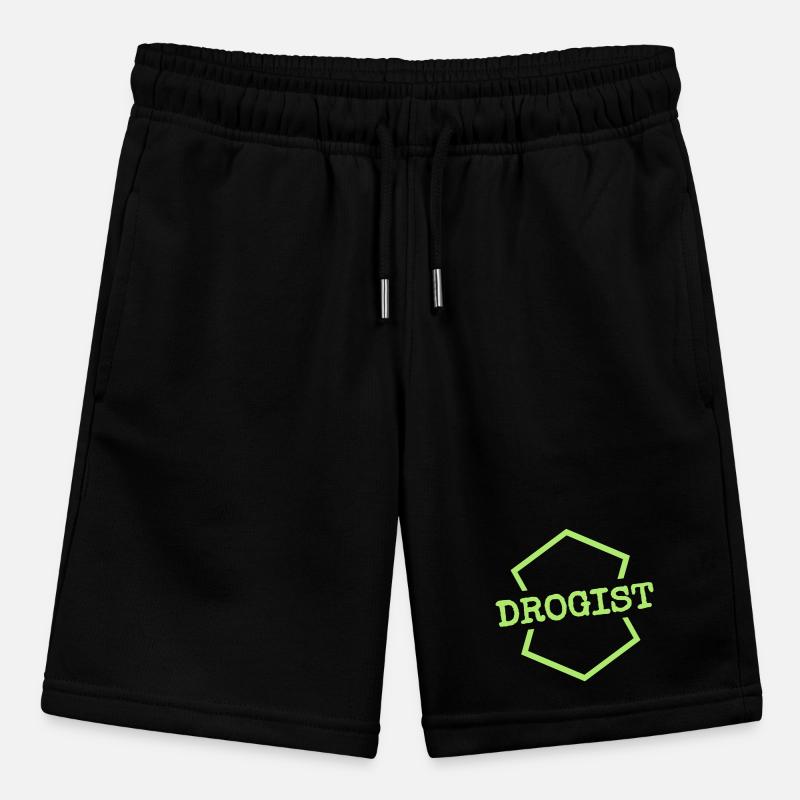 Druggist Neon Hex Logo Stanley/Stella MINI BOLTER Organic Teen Jogging Shorts
