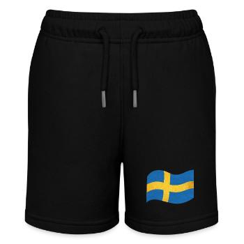 Le drapeau de la Suède Sverige - Short bio MINI BOLTER Stanley/Stella Ado - noir - Devant