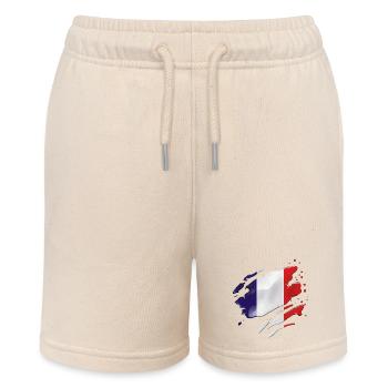 DRAPEAU DE LA FRANCE DRAPEAU FRANCE - Short bio MINI BOLTER Stanley/Stella Ado - écru doux - Devant